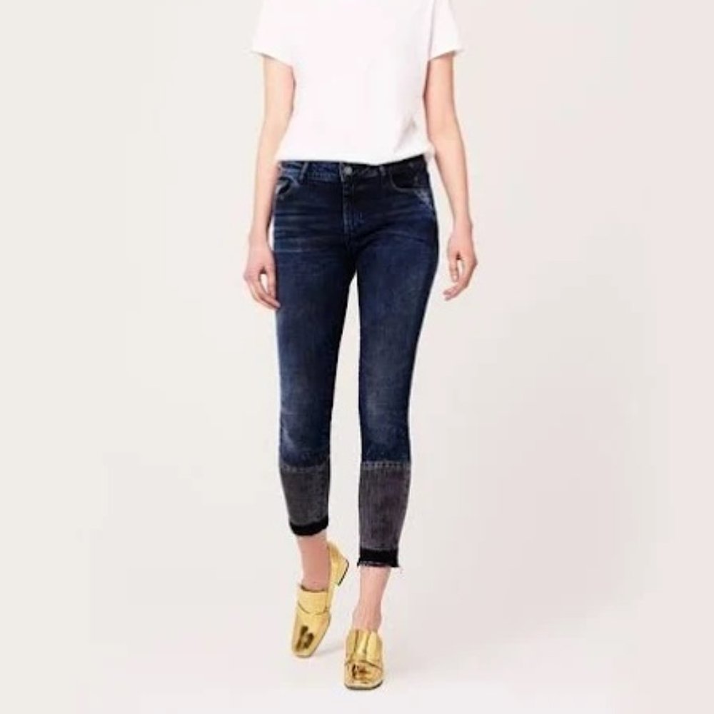 DL1961 Florence Instasculpt Cropped Skinny Mercy Denim Jeans